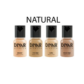 Natural Glamour Foundation Collection - Fair .27 fl oz (Alabaster, Olive Beige, Vanilla, Natural Beige)