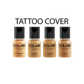 Tattoo Cover Collection - Medium .27 fl oz (Lt. Golden Beige, Honey Beige, Dk. Golden Beige, Golden Tan)