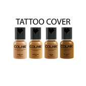Tattoo Cover Collection - Tan .27 fl oz (Golden Tan, Golden Olive, Nutmeg, Dk. Almond)